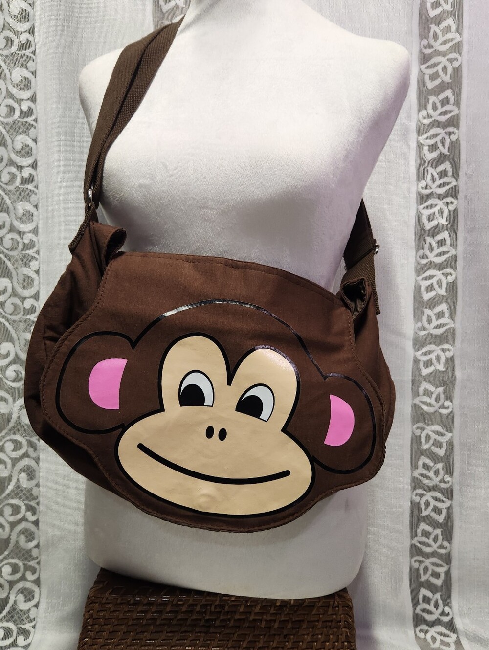 Rare Vintage Paul Frank "Julius the Monkey" Messenger Bag - Brand New! Y2K